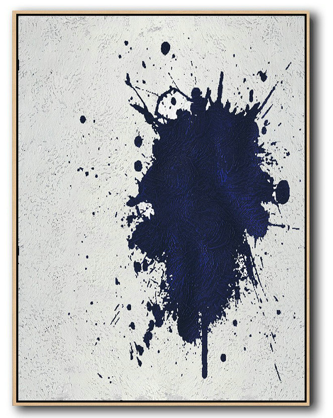 Large Abstract Art Handmade Oil Painting,Buy Hand Painted Minimalist Painting Online,Textured Painting Canvas Art